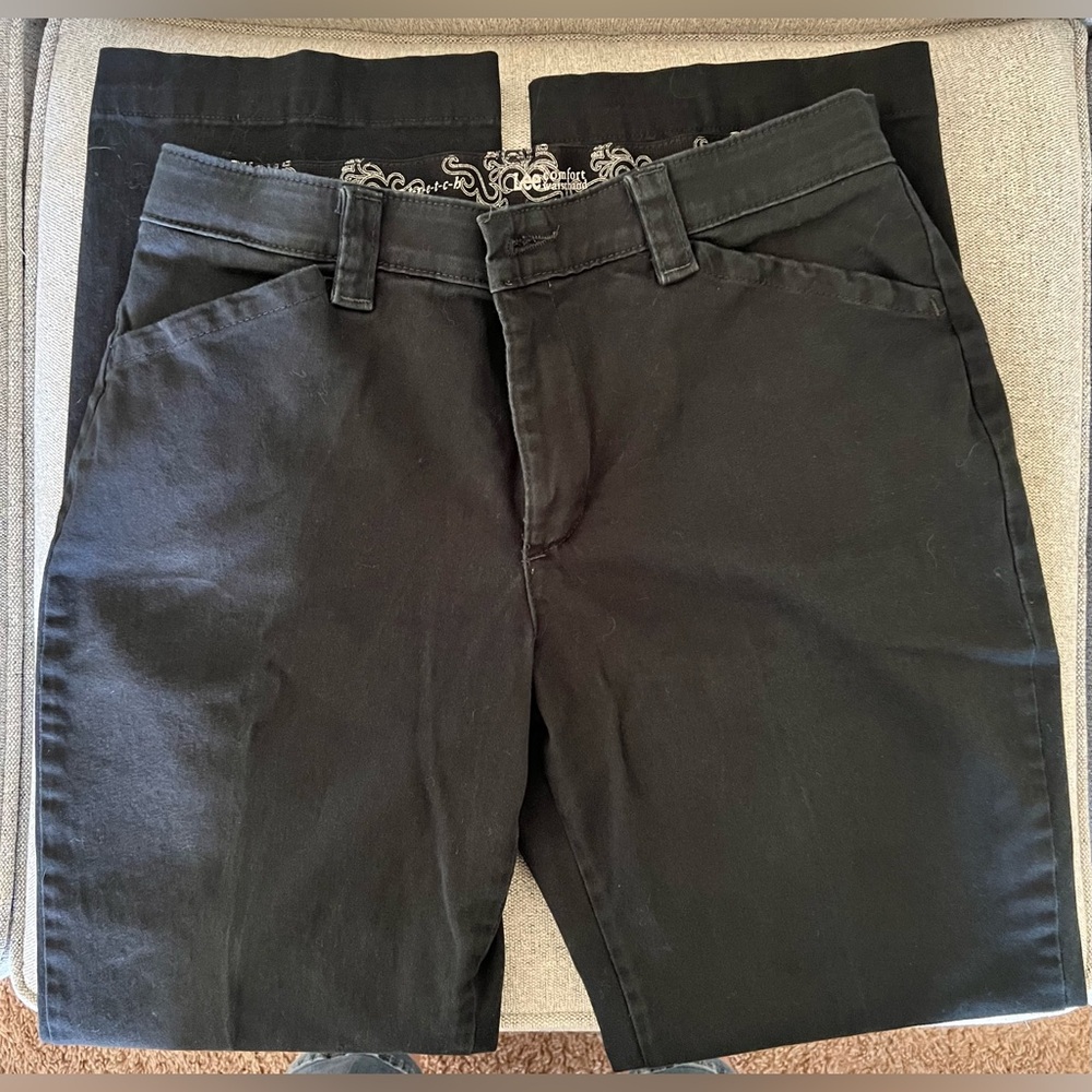 Lee Black Comfort Pants